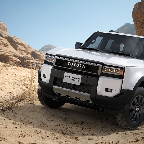 Automotive the beast is back 2024 toyota land cruiser prado tears into dubai