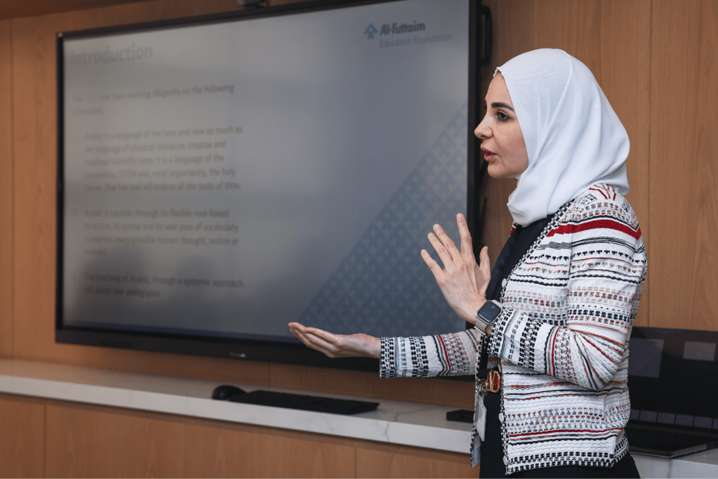 Division education foundation our initiatives centre for excellence in arabic