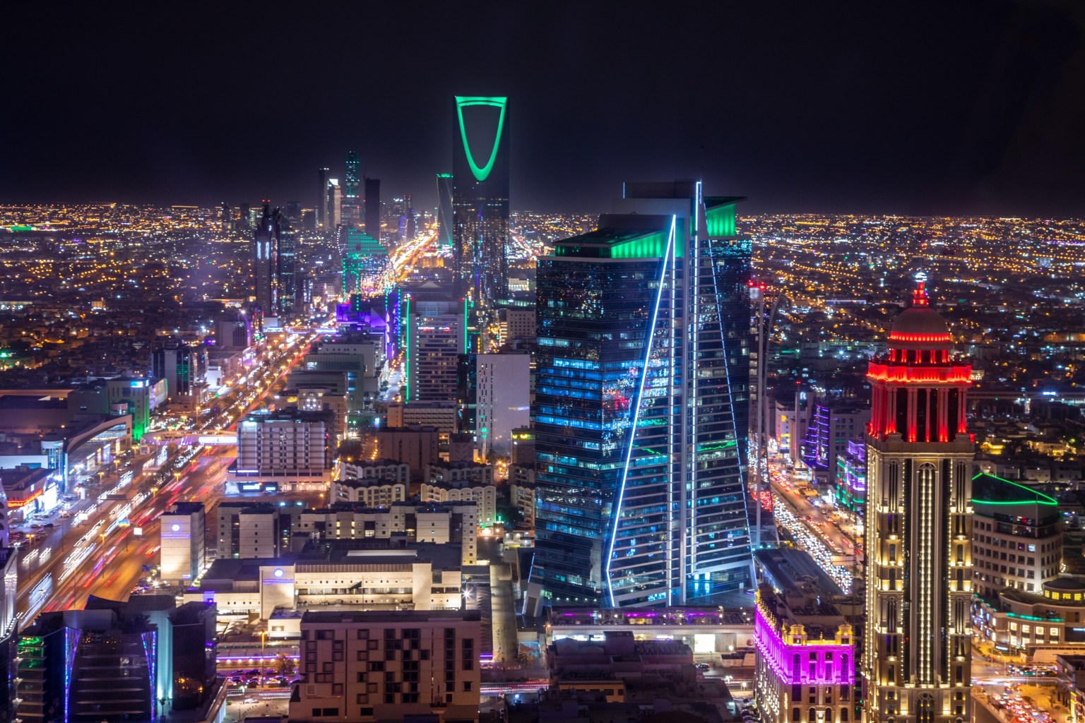 Night,Panorama,Of,Business,District,Of,Riyadh,City,,Al,Riyadh, Night,Panorama,Of,Business,District,Of,Riyadh,City,,Al,Riyadh,
